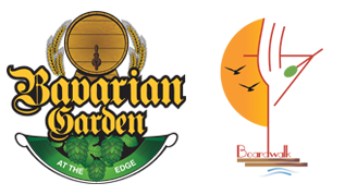 The Bavarian Garden and Boardwalk at the Edge Logo